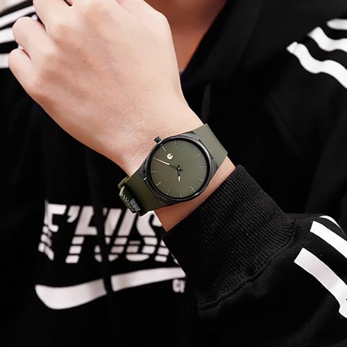 BESTKANG Unisex Minimalist Quartz Watch Date Display Men Women - Product Imagery