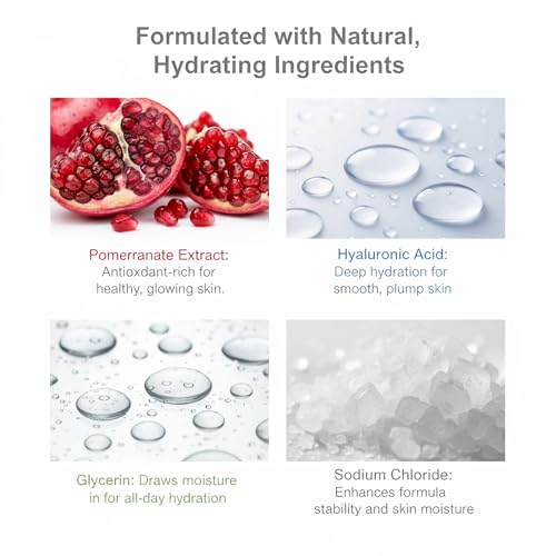 Pomegranate Fruit Skin Care Set for Teens, Daily Routine for - Product Imagery