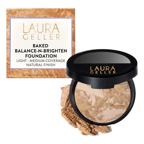 LAURA GELLER Baked Balance n Brighten Powder Foundation - LAURA GELLER NEW YORK Official Imagery - 1