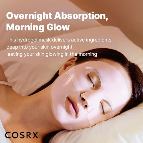 COSRX Pink Peptides Collagen Lifting Glow Hydrogel Face Masks... - Product Imagery