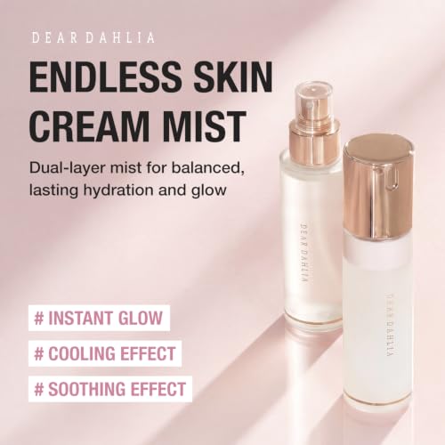 DEARDAHLIA Endless Skin Cream Mist, Dual-Layer Hydrating Face - Product Imagery