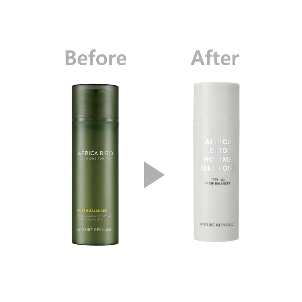 Nature Republic Africa Bird Homme All in One Fresh Balancer - Nature Republic Official Imagery - 3