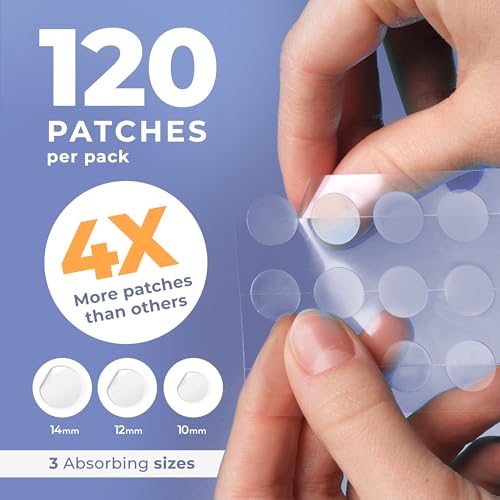 PatchRx Salicylic Pimple Patches (120 Pack), Salicylic Acid Acne - Product Imagery