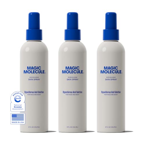 Magic Molecule Skin Spray, Hypochlorous Acid Formula, 8oz 3PK - Product Imagery
