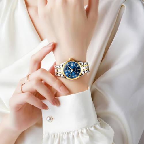 OLEVS Womens Watches Classic Dress Female Wristwatch Ladies - Product Imagery