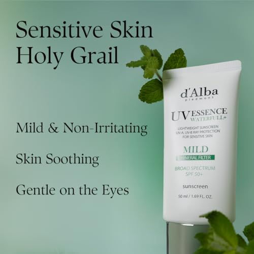 d'alba Piedmont Italian White Truffle Waterfull Mild Sunscreen, - Product Imagery