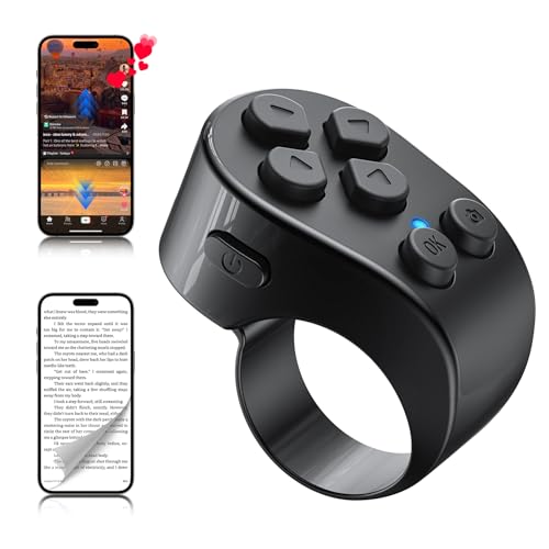 TikTok Scrolling Ring Remote Control, Page Turner for iPad - Product Imagery