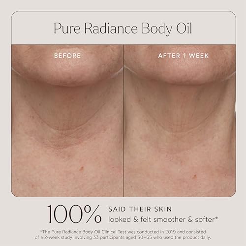 True Botanicals Pure Radiance Body Oil | Anti-Aging Body Oil for - Product Imagery