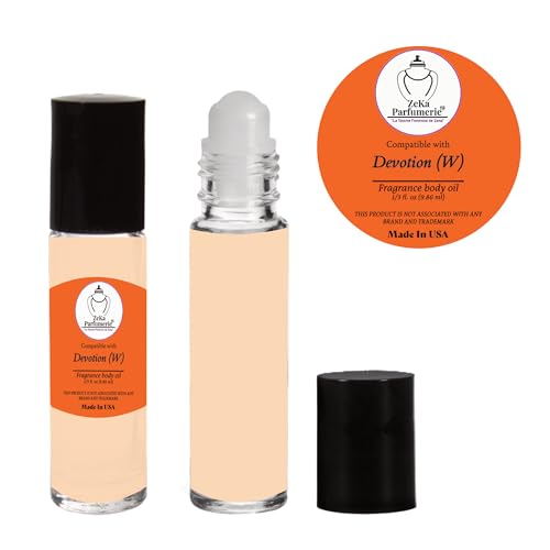 Devotion (W) Vanilla Floral Gourmand Fragrance Body Oil for - Product Imagery