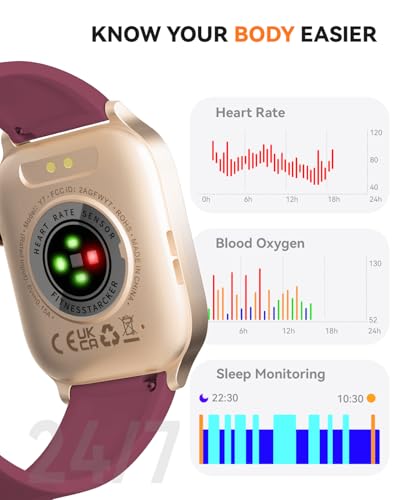 Smart Watches for Women Men, Fitness Tracker Watch with 110 - Product Imagery