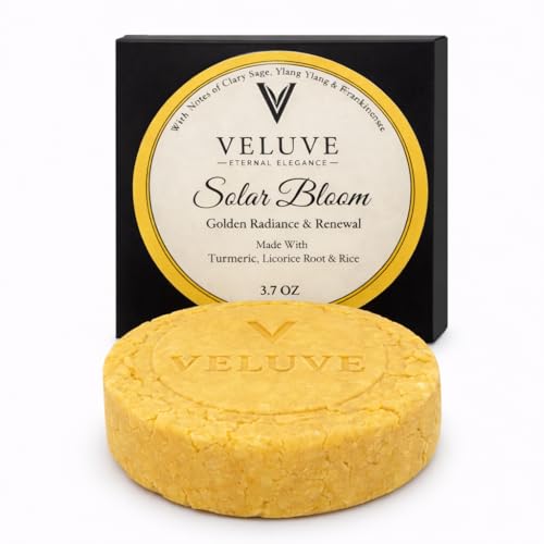 Veluve Non Drying Body Bar Solar Bloom High Lather Botanical - Veluve Official Imagery - 1
