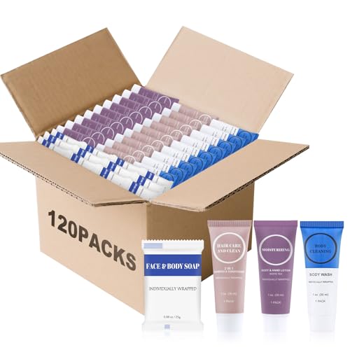 Travel Size Toiletries Set Bulk Individually Wrapped 1 Fl Oz - RSQAZQ Official Imagery - 1