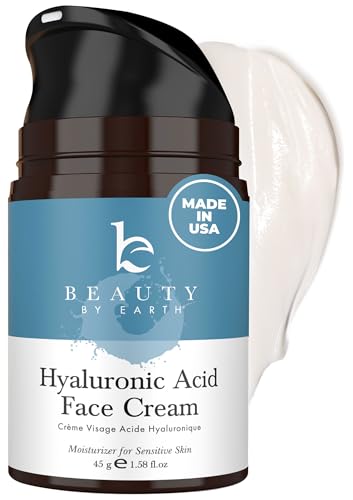Hyaluronic Acid Moisturizer for Face - USA Made with Organic - Product Imagery
