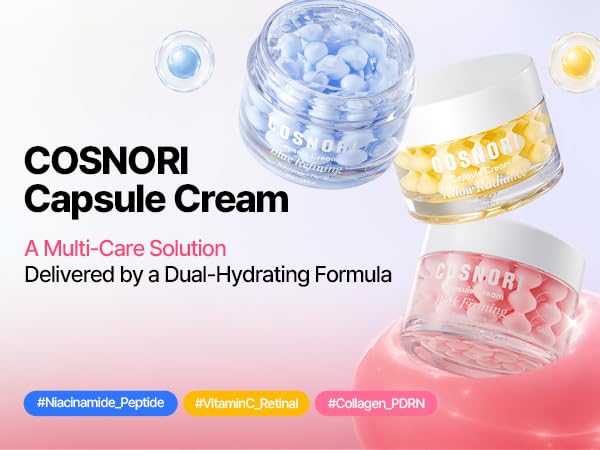 COSNORI Pink Firming Capsule Cream with Collagen & PDRN - Product Imagery