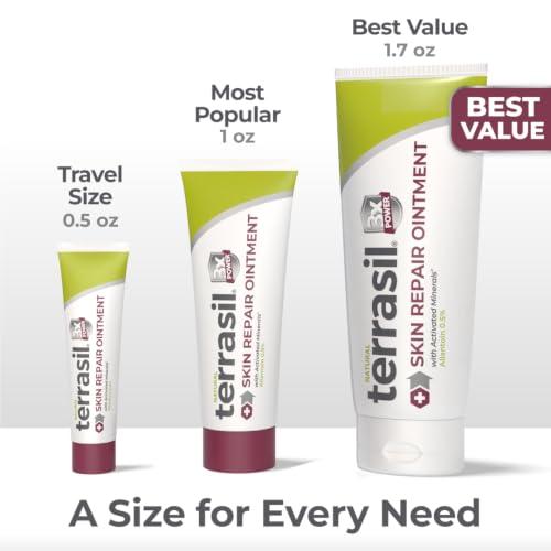terrasil Skin Repair Ointment, Angular Cheilitis, Folliculitis, - Product Imagery