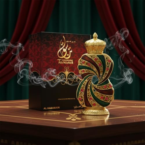Al Haramain Tanasuk Concentrated Perfume Oil for Unisex, 0.41 - Product Imagery