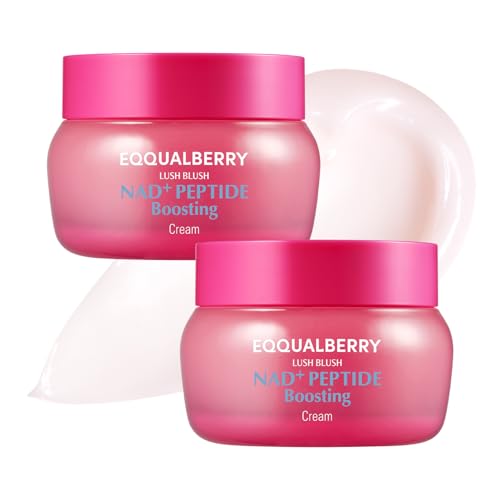 EQQUALBERRY NAD Peptide Boosting Cream Double Pack - EQQUALBERRY Official Imagery - 1