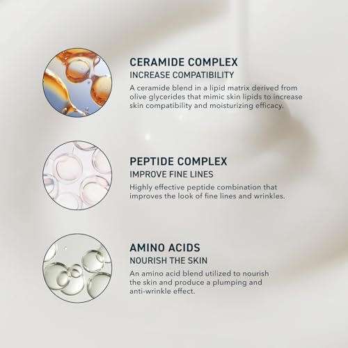 Prequel Skin Hydrating Moisturizer Face Cream, Ceramide Peptide - Product Imagery