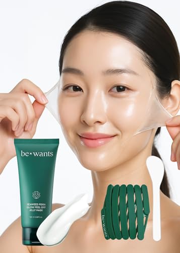 bewants Seaweed PDRN Glow Peel Off Jelly Mask Includes - BE+WANTS Official Imagery - 1