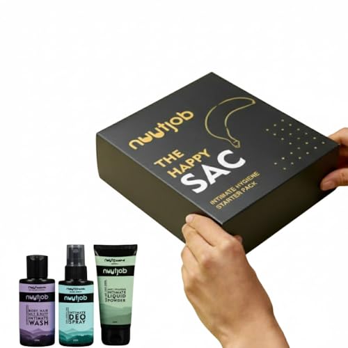 Happy Sac Gift Set for Men Combo of 3 Intimate Wash - NUUTJOB Official Imagery - 1
