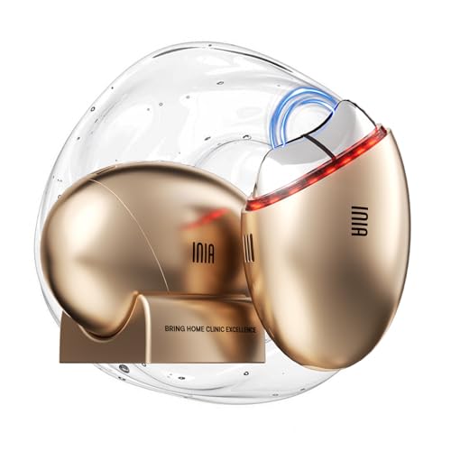 INIA 7-in-1 Red Light Therapy for Face and Neck Gua Sha Facial - Product Imagery