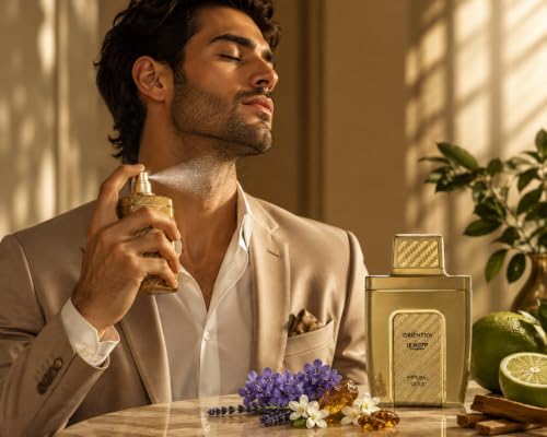 Orientica Le Motif Imperial Gold EDP 2.9oz/85ml - Mens & Womens - Product Imagery