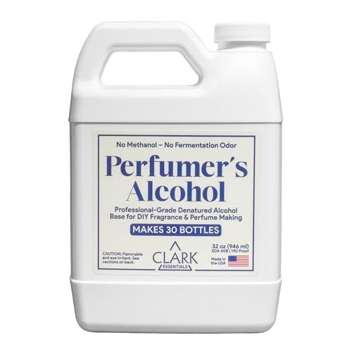 Perfumer's Alcohol, 32 oz for DIY Fragrances - Product Imagery