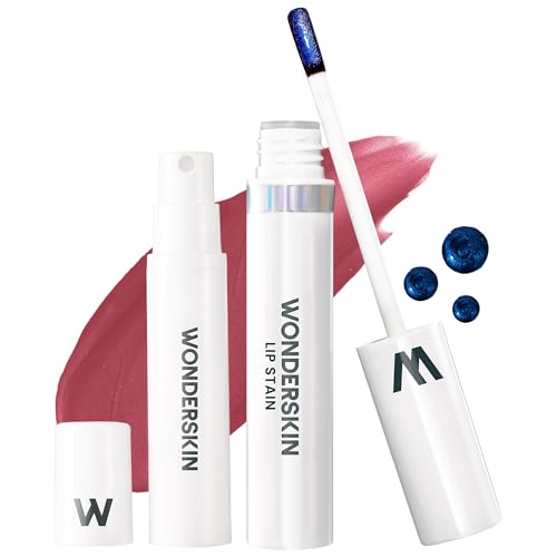Wonderskin Lip Stain Kit – Long Lasting, Waterproof, Lip Tint...