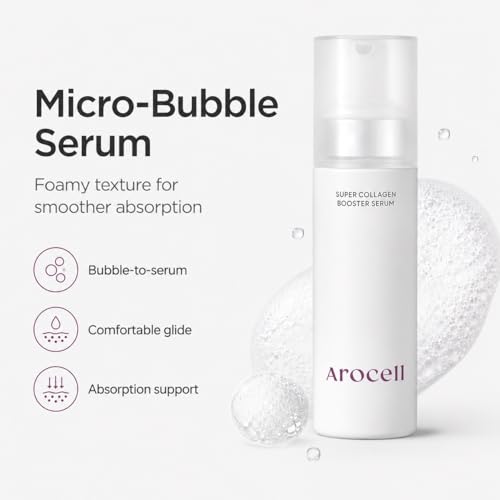 AROCELL Super Collagen Booster Bubble Serum 70ml / 2.36 fl oz – - Product Imagery