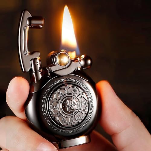 Vintage Antique Lighter, Reusable Windproof Trench Lighter, Cool - Product Imagery