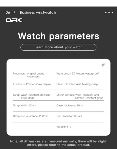 OPK Women Watches Business Dress Female Watch Stainless Steel - Product Imagery