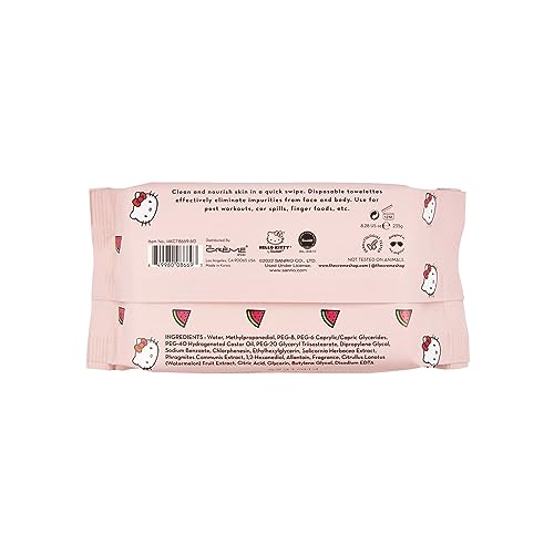 The Crème Shop Hello Kitty Complete Cleansing Wipes, Hydrating - Product Imagery
