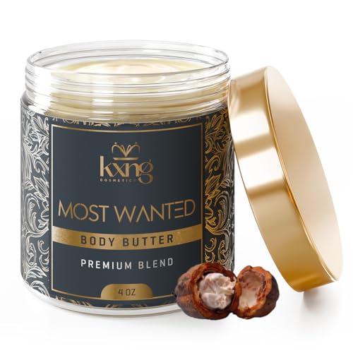 KXNG Cosmetics Shea Body Butter Cream 4oz - KXNG Cosmetics Official Imagery - 1