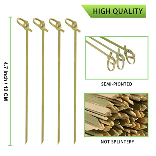 200 PCS Cocktail Picks, Fancy Toothpicks for Appetizers, Mini - Product Imagery