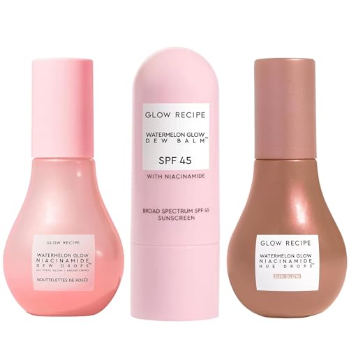Glow Recipe Watermelon Daytime Trio - Watermelon Glow SPF Dew - Product Imagery
