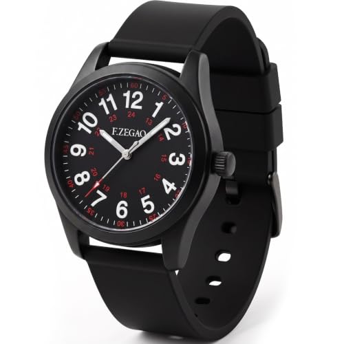 Nurse Watch for Nurse, Waterproof Watch for Swimming 24 Hour - Product Imagery