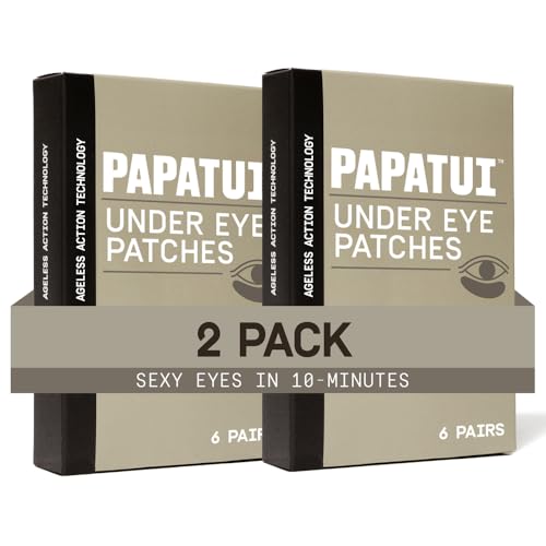 by Dwayne Johnson Fast Acting Under Eye Patches for Men 6 Ct - PAPATUI Official Imagery - 1