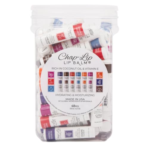 Chap Lip Lip Balm Vitamin E with Coconut Oil - Chap-Lip Lip Balm Official Imagery - 1