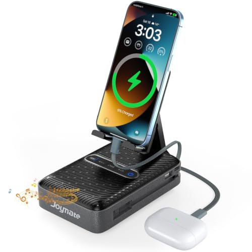 Gift for Men/Women, Charging Phone Stand with Bluetooth Speaker, - Product Imagery