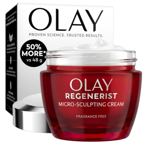 Olay Face Moisturizer, Regenerist Micro-Sculpting Cream for - Product Imagery