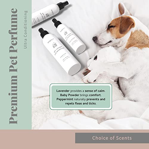 Begley's Pet Cologne and Deodorizer - Premium Essential Oil Dog - Product Imagery