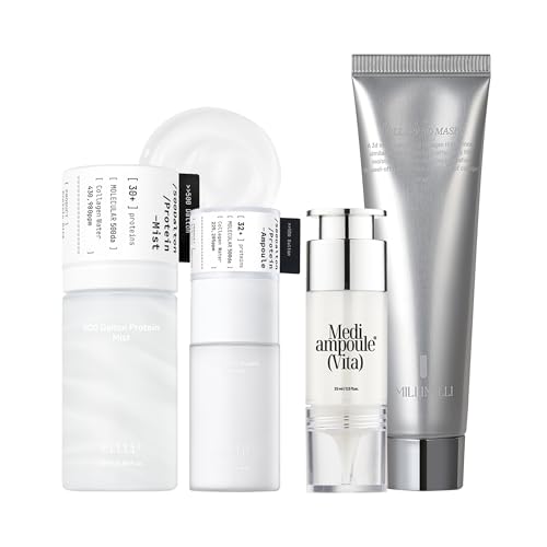 500 Dalton Complete Routine 4 Step Korean Skincare Set with - millimilli Official Imagery - 1