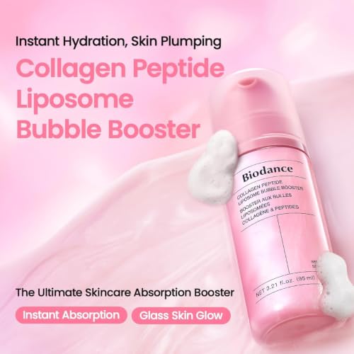 BIODANCE Collagen Peptide Liposome Bubble Booster, Micro-Bubble - Product Imagery