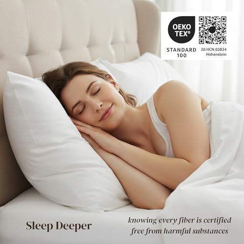 Beckham Hotel Collection Pillowcases Queen Size Set of 2, Cool - Product Imagery