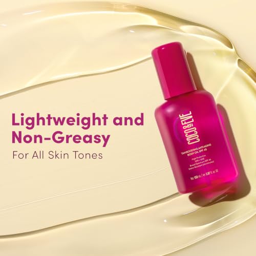 Coco & Eve Tanning Anti Aging Body Oil with SPF 45-5.07 fl oz - Product Imagery