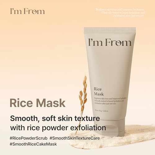 I'm From Rice Mask, Soft Exfoliating Wash-Off Rice Mask, - Product Imagery