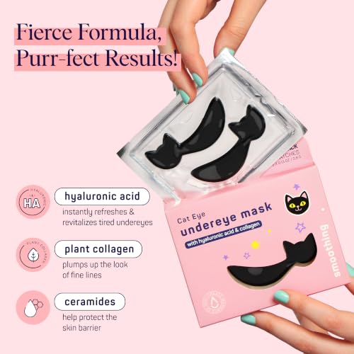 SpaLife Cat Smoothing Korean Eye Patches | Halloween Gifts For - Product Imagery