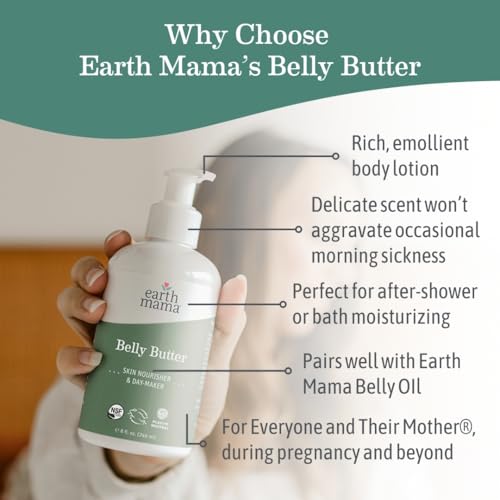 Earth Mama - Belly Butter - 8 fl oz - Product Imagery