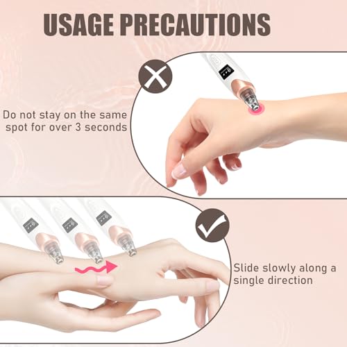 Blackhead Remover Pore Vacuum,Facial Pore Cleaner Blackhead - Product Imagery
