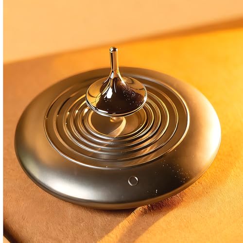 Magnetic Levitating Spinning Top, 360° Floating Gyroscope Desk - Product Imagery